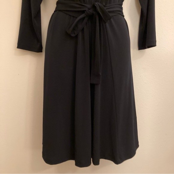 NEW Charming Charlie Black Bow Fall Wedding Office Formal Sexy Dress Medium - Picture 9 of 17